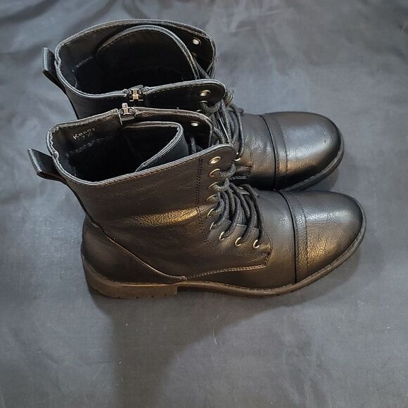 SHOELAND WOMEN"S KASEY HIGH TOP SNEAKER - Picture 4 of 16